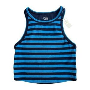 Aerie Offline Blue Striped Tank Top